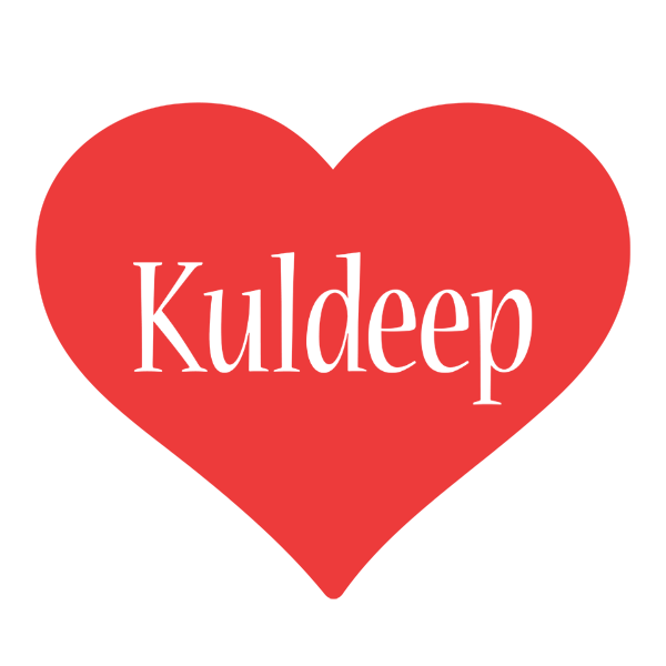 Kuldeep love logo