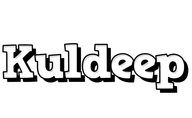Kuldeep snowing logo