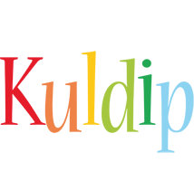 Kuldip birthday logo