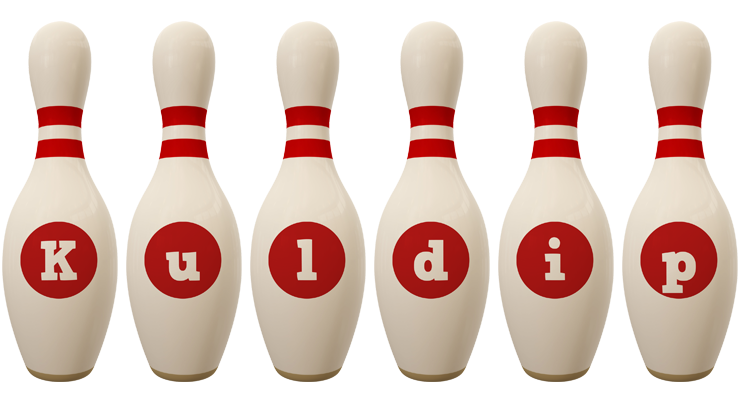 Kuldip bowling-pin logo