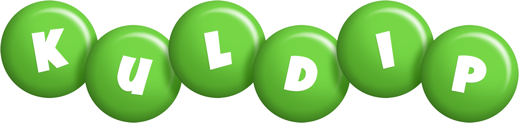 Kuldip candy-green logo