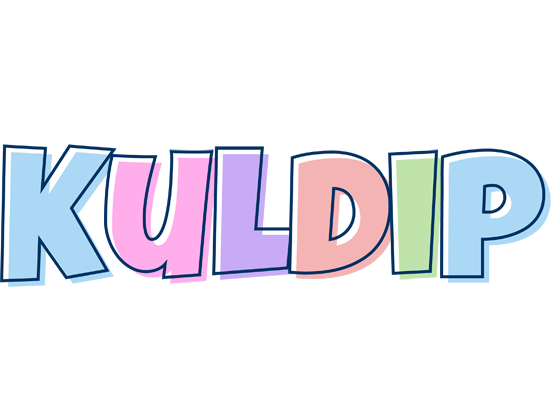 Kuldip pastel logo