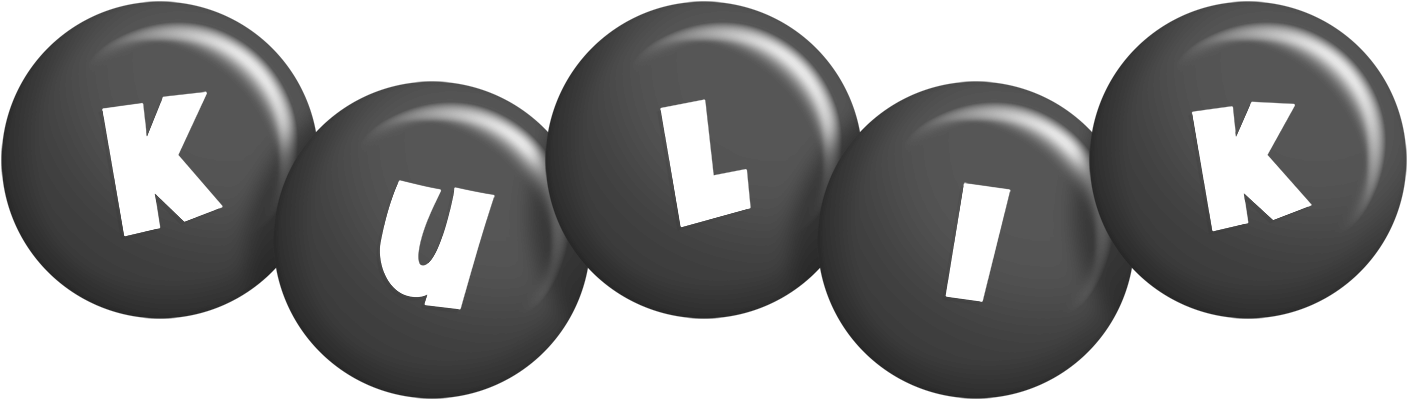 Kulik candy-black logo