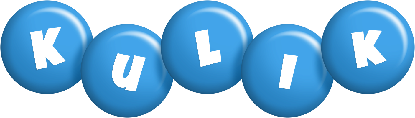 Kulik candy-blue logo