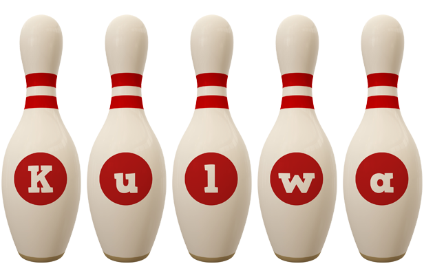 Kulwa bowling-pin logo