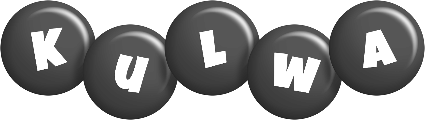 Kulwa candy-black logo