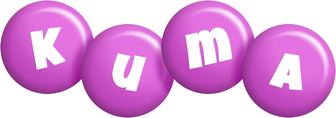 Kuma candy-purple logo