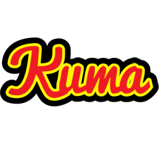 Kuma fireman logo