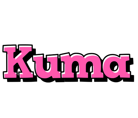 Kuma girlish logo