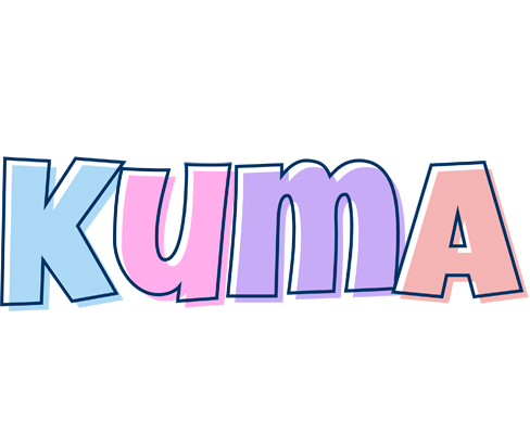 Kuma pastel logo