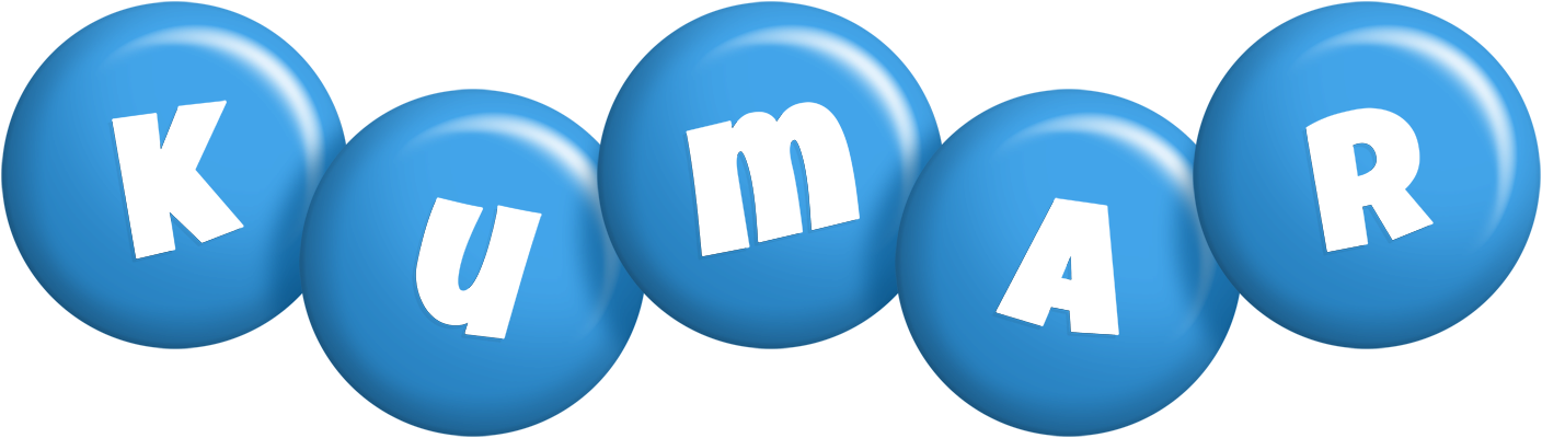 Kumar candy-blue logo
