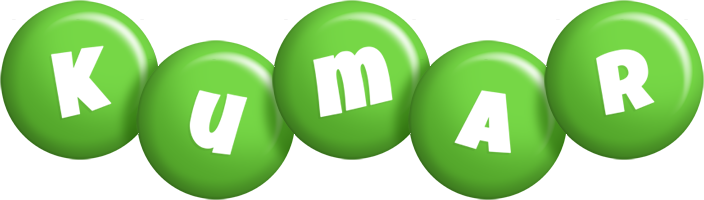 Kumar candy-green logo