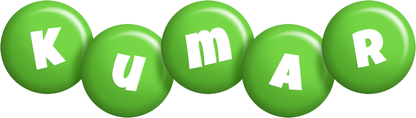Kumar candy-green logo