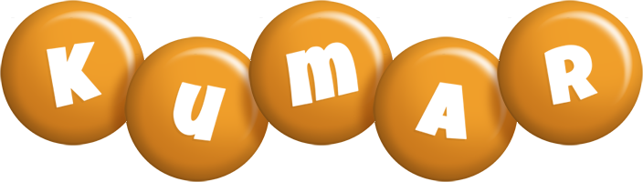 Kumar candy-orange logo