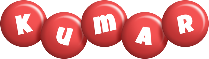 Kumar candy-red logo