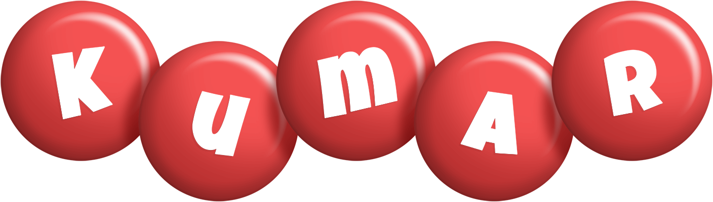 Kumar candy-red logo