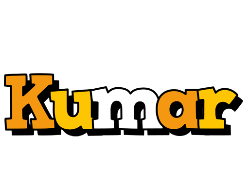 Kumar cartoon logo