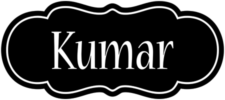 Kumar welcome logo