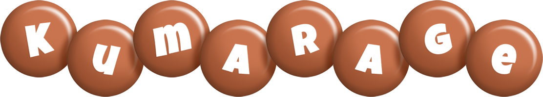 Kumarage candy-brown logo