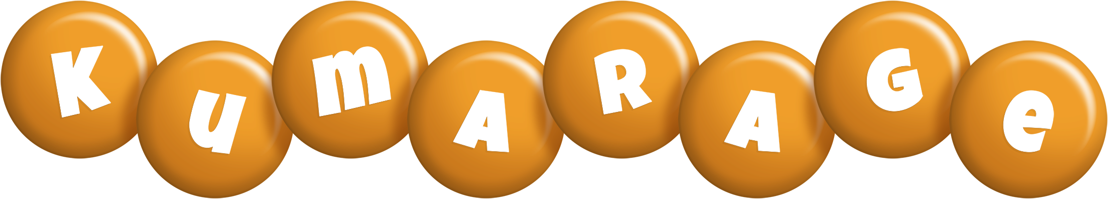 Kumarage candy-orange logo