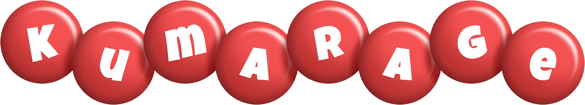 Kumarage candy-red logo