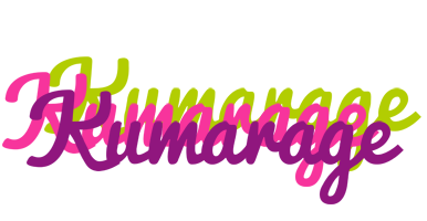 Kumarage flowers logo