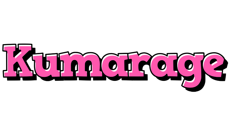 Kumarage girlish logo
