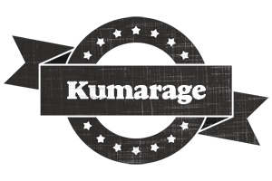Kumarage grunge logo