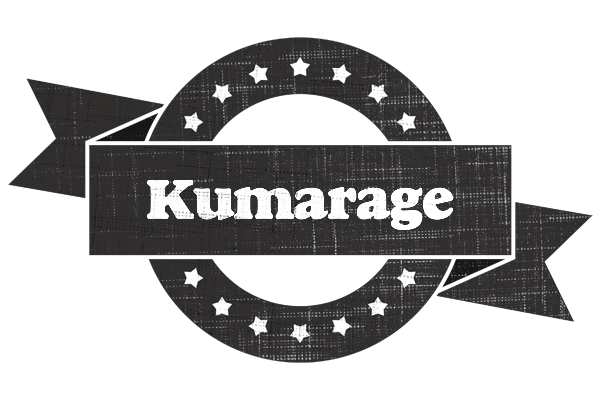 Kumarage grunge logo