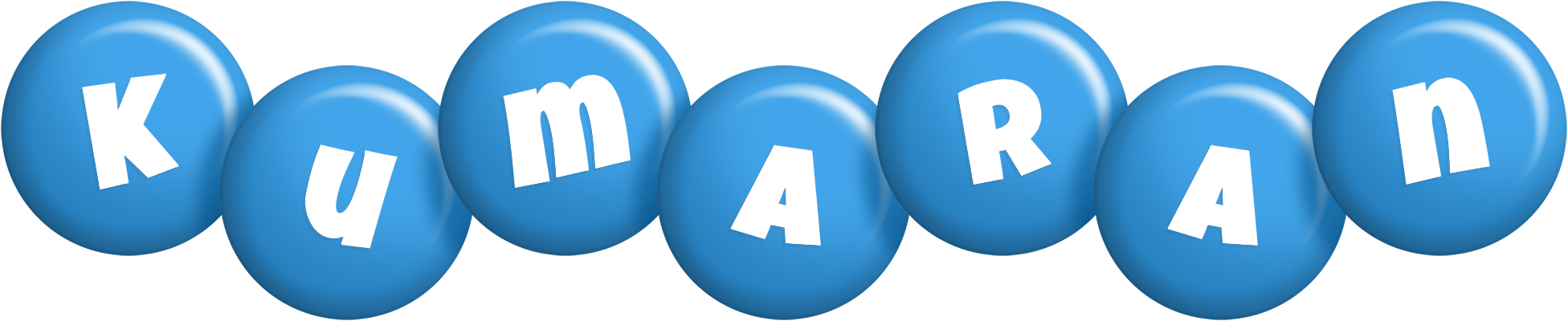 Kumaran candy-blue logo