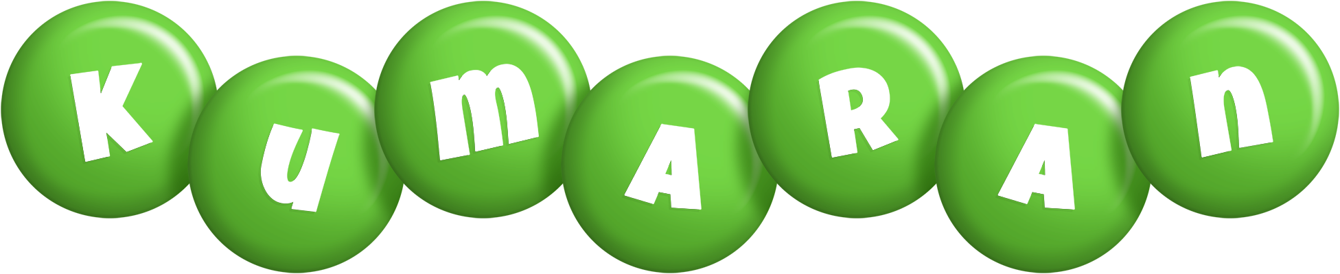 Kumaran candy-green logo