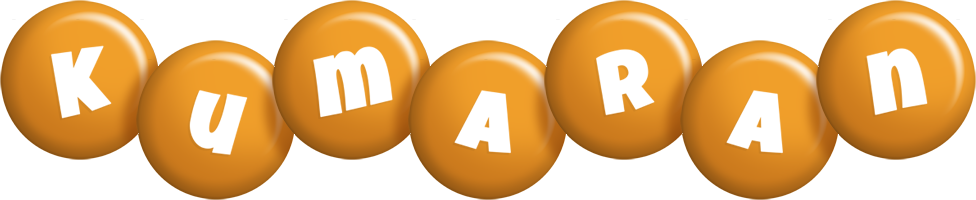 Kumaran candy-orange logo