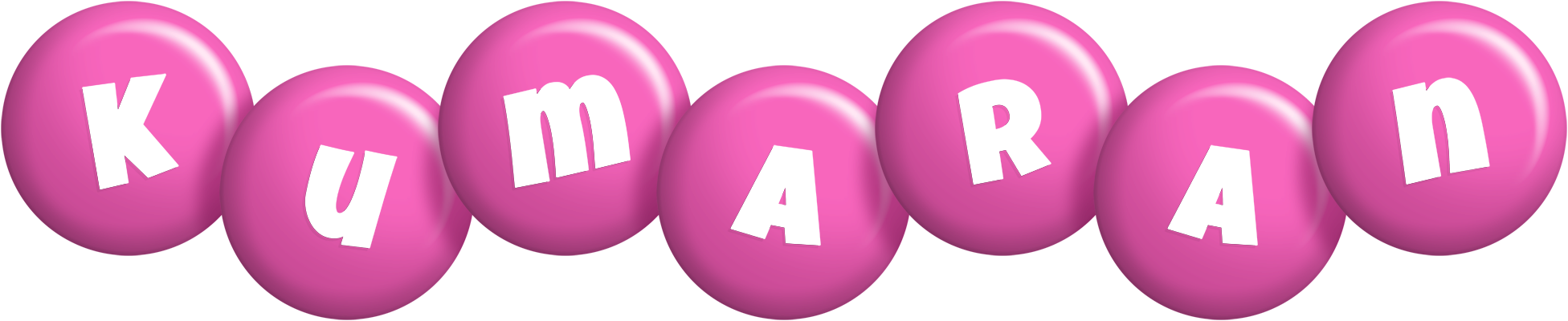 Kumaran candy-pink logo