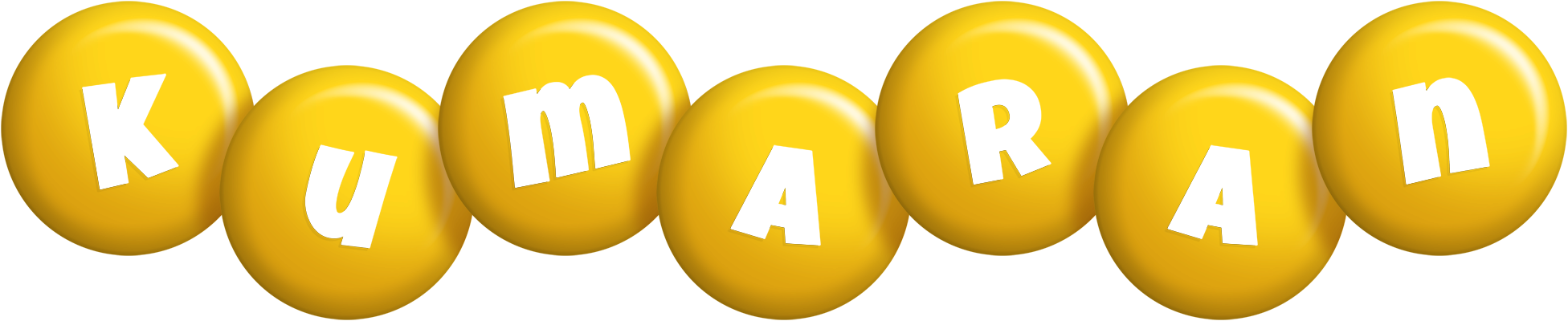 Kumaran candy-yellow logo
