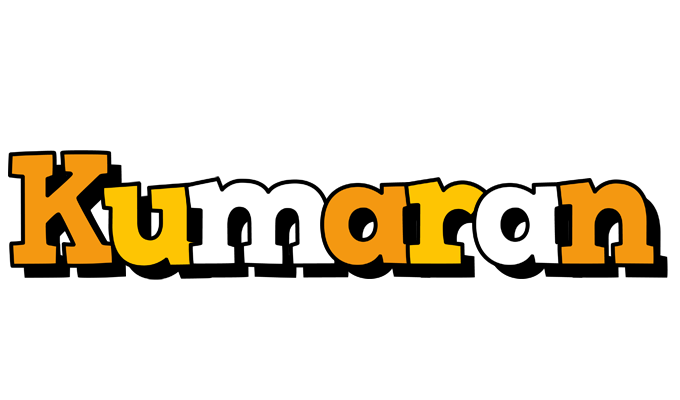 Kumaran cartoon logo