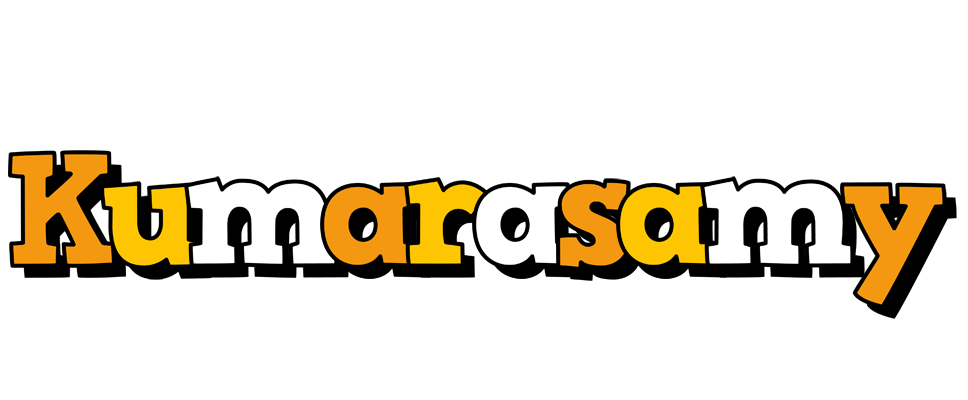 Kumarasamy cartoon logo