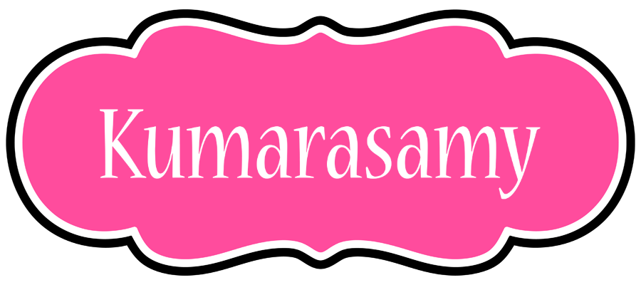 Kumarasamy invitation logo