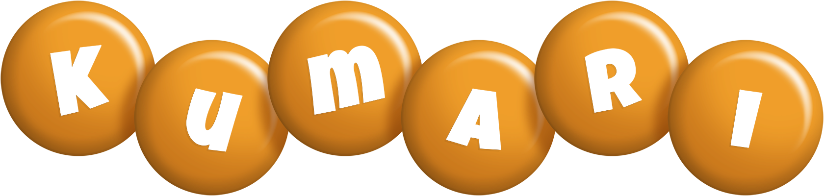 Kumari candy-orange logo