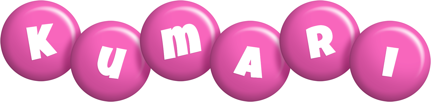 Kumari candy-pink logo
