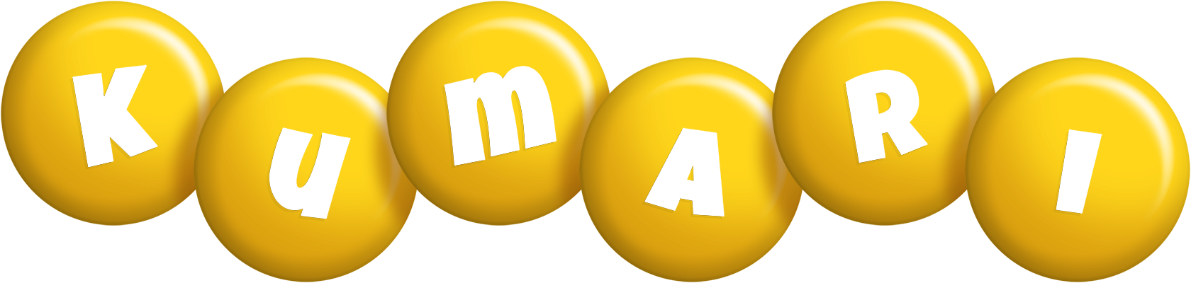 Kumari candy-yellow logo