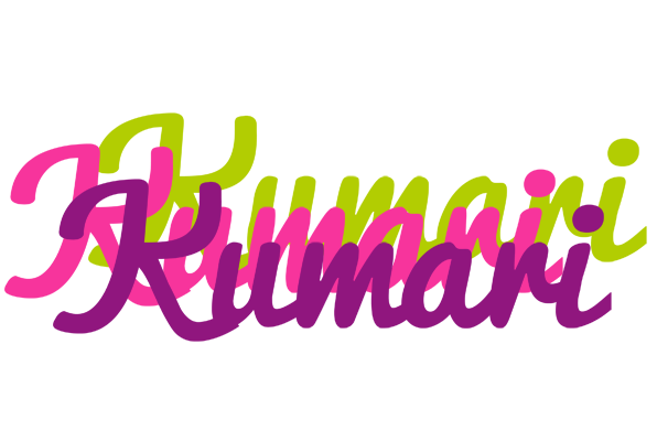 Kumari flowers logo