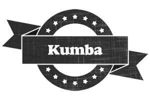 Kumba grunge logo