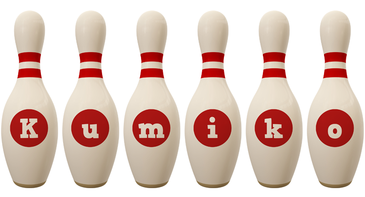 Kumiko bowling-pin logo