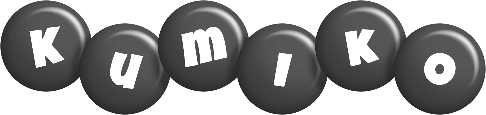 Kumiko candy-black logo