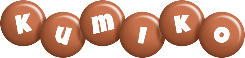 Kumiko candy-brown logo