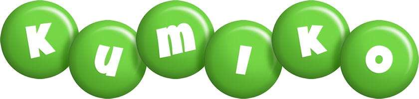 Kumiko candy-green logo