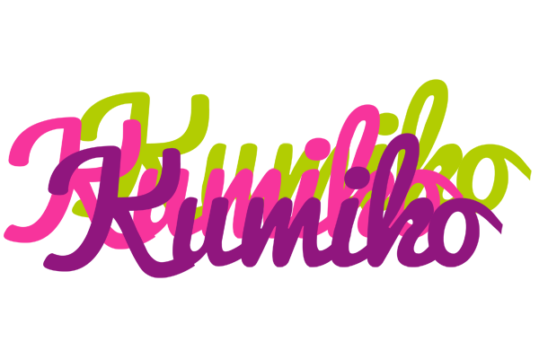 Kumiko flowers logo