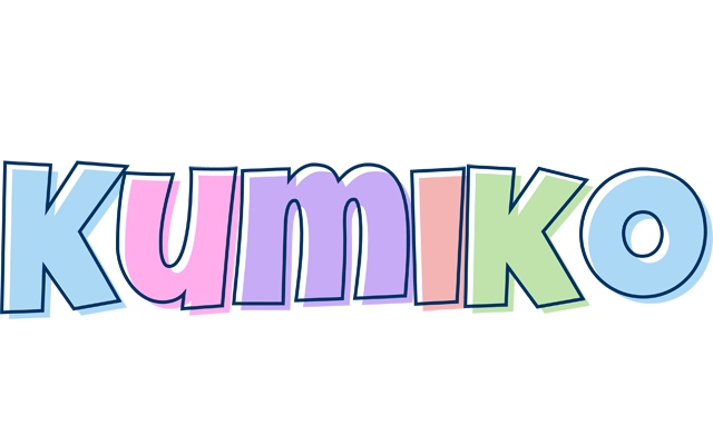 Kumiko pastel logo