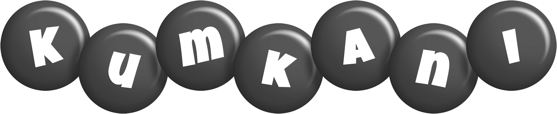Kumkani candy-black logo