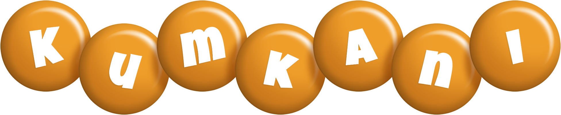 Kumkani candy-orange logo